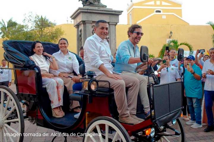 prueba piloto para reemplazar los tradicionales coches de Cartagena